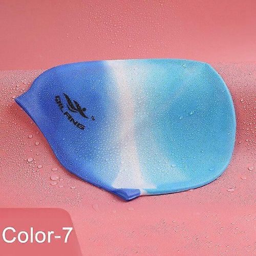 Mignon Bonnet De Bain Enfants Enfants Enfants Filles Garçons Imperméable Élastique Silicone Piscine Bonnets De Bain Adulte Natacion