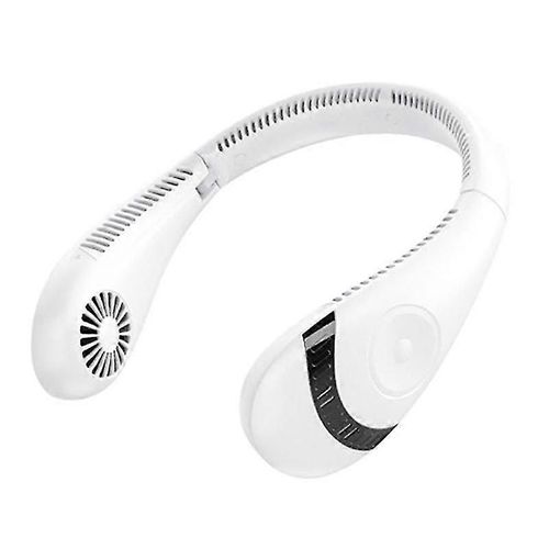 5000MAh Ventilateur de cou suspendu paresseux pliable petite tête de charge portable portant cou suspendu Portable F