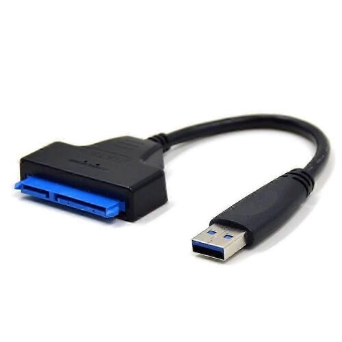 Câble adaptateur USB 3.0 vers SATA pour disques SSD/HDD de 2,5 pouces - Convertisseur externe et câble SATA vers USB 3.0,convertisseur USB 3.0 - SATA III (SATA-USB 3.0 co