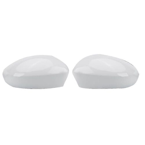 Capuchon De Couverture De Rétroviseur De Voiture Pour Fiat 500 2007-2023 Capuchon De Coque De Lunette De Rétroviseur Extérieur Accessoire De Voiture Blanc