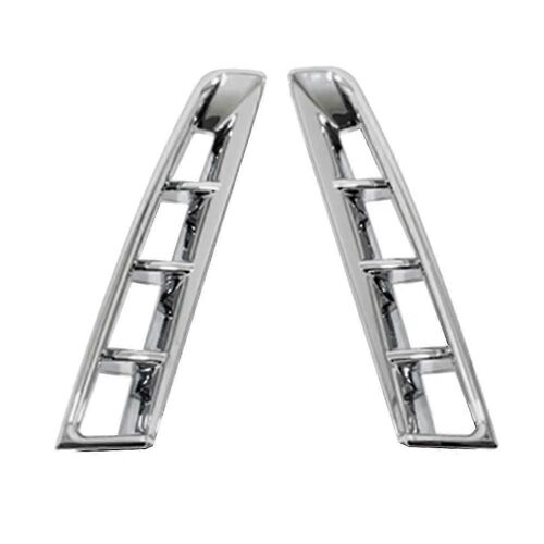 Car Front Fog Light Cover Trim Sticker For Carnival Ka4 2021 2022 Silver