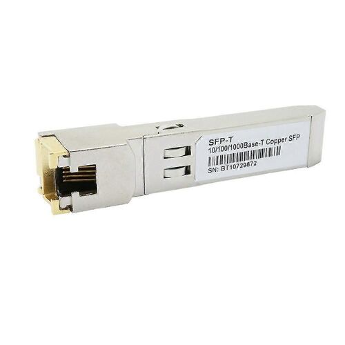 Module Gigabit RJ45 SFP 10/100/1000Mbps SFP Cuivre RJ45 SFP Émetteur-récepteur Commutateur Gigabit Ethernet