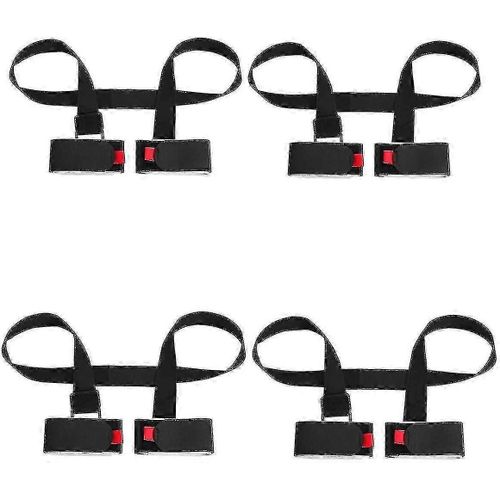Sangle De Ski 4 Pièces,Support D'épaule Porte-Skis Pour Le Transport De Skis Et Bâtons