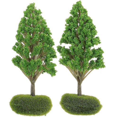 Lot De 2 Arbres Miniatures Diorama À Faire Soi-Même, Paysage, Modèle D'arbres Miniatures, Décoration De Table De Sable