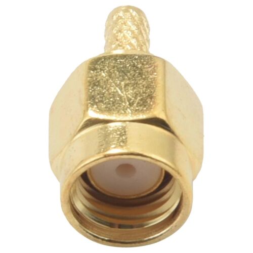 5pcs SMA Mâle Plug Droite Sertissage RG316 RG174 Rf Adaptateur Connecteur