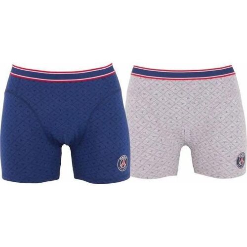 4 Ans - Boxers - Paris Saint Germain - Lot De 2 - Taille Enfant - 95% Coton - Lavable En Machine