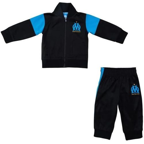 3 Mois - Ensemble Bébé Survêtement Veste Pantalon Om - Collection Officielle Olympique De Marseille