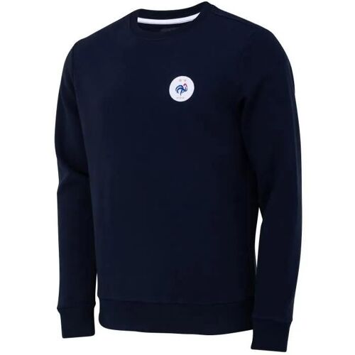 M - Sweat Shirt - Fff - Made In France - Écusson Brodé - Tab Tricolore - Certifié Iso 9001