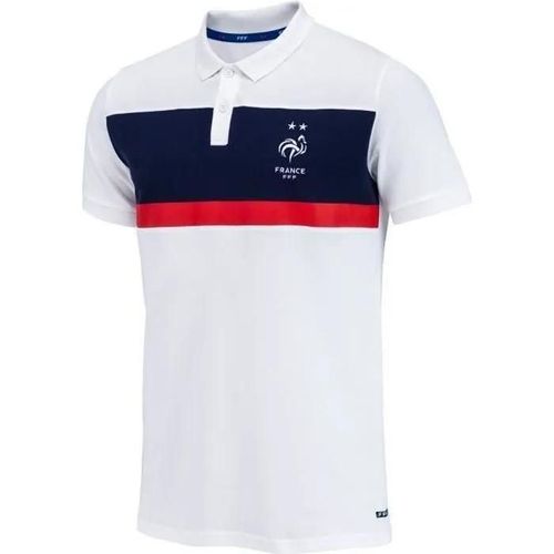 S - Polo - Fff - Collection Officielle - Taille L - Manches Courtes - Coton