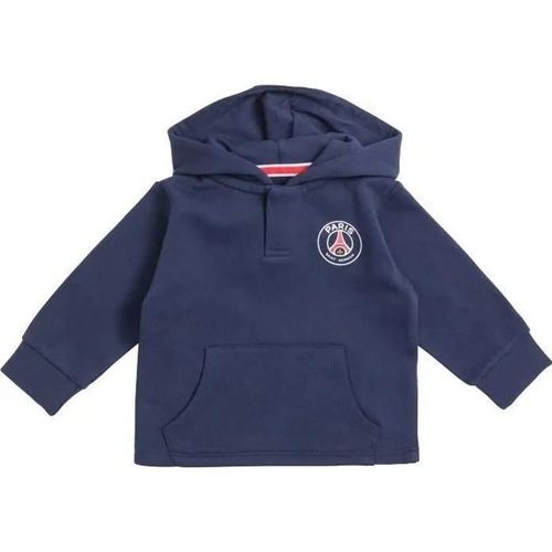 12 Mois - Sweat-Shirt Bébé - Paris Saint Germain - Manches Longues - 100% Coton - Bleu - Football