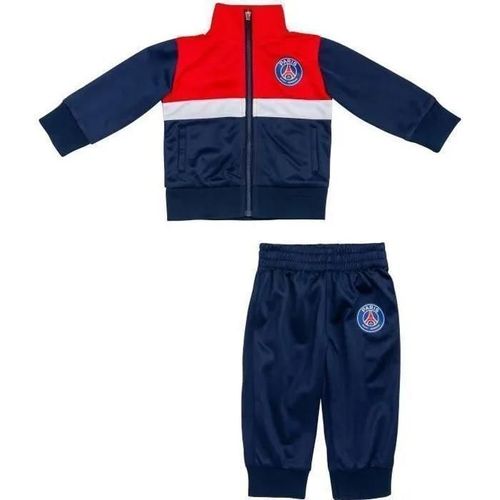 3 Mois - Survêtement Bébé - Paris Saint Germain - Officiel - Polyester - Bleu - Garçon