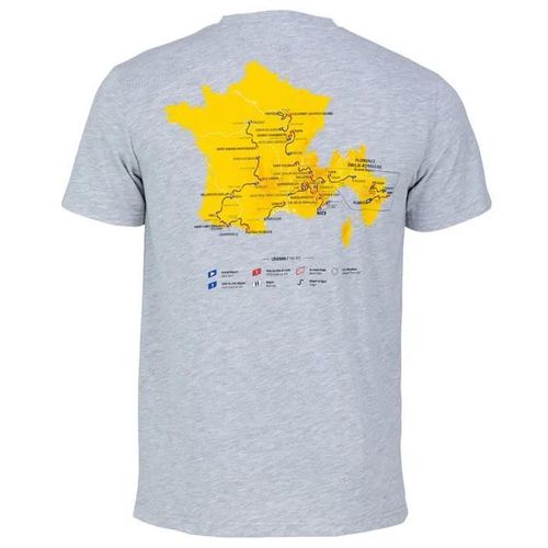 Xl - T-Shirt Parcours 2024 - Collection Officielle Tour De France - Cyclisme - Thomme