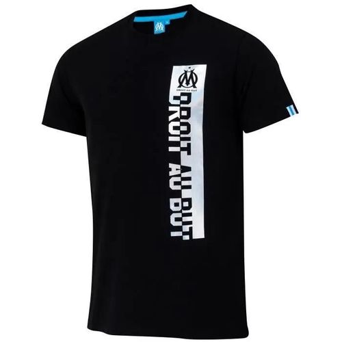 12 Ans - T-Shirt - Olympique De Marseille - Om - Noir - Manches Courtes - Multisport