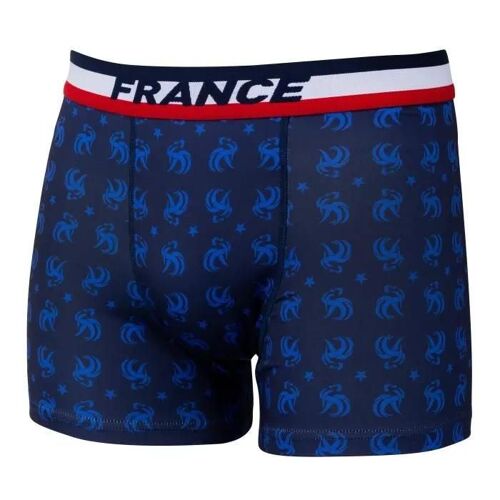 S - Boxer - Equipe De France De Football - Fff - Bleu - Homme - Polyester