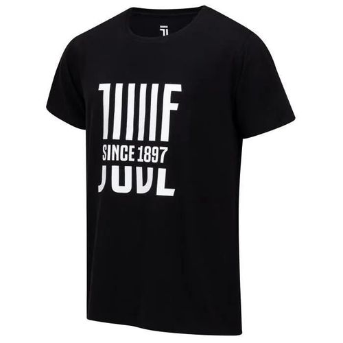 M - T-Shirt - Juventus - Collection Officielle - Noir - Manches Courtes - Coton