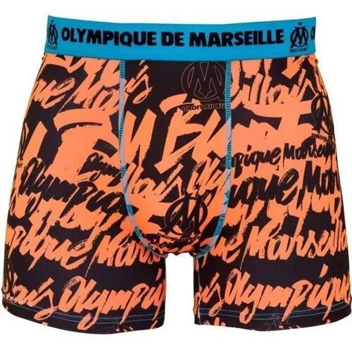 4 Ans - Boxer - Olympique De Marseille - Om - Noir - Enfant - Respirant
