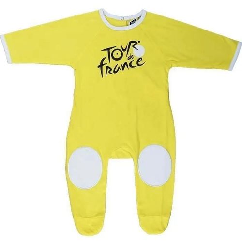 6 Mois - Body - Tour De France - Maillot Jaune - Bébé - Manches Longues - 100% Coton