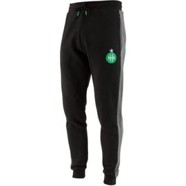 S - Pantalon Molleton - As Saint Etienne - Homme - Noir - Football - Collection Officielle