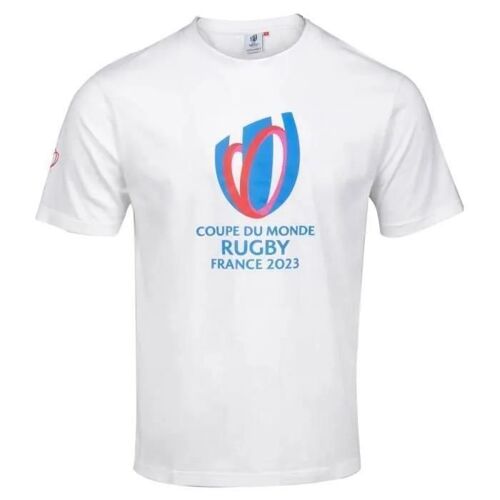Xxxl - T-Shirt Rugby - Rwc - Coupe Du Monde 2023 - Blanc - Homme - Adulte