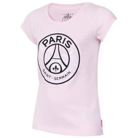 4 Ans - T-Shirt Enfant Fille - Paris Saint Germain - Psg - Rose - Manches Courtes - Coton