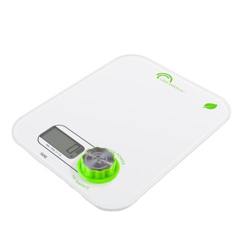 Balance De Cuisine Sans Pile, 10 Kg, Blanc