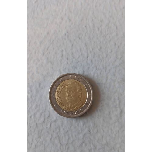 Piece 2euro Espagne Juan Carlos 2000