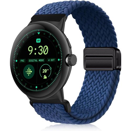 Bracelet Nylon Compatible Avec Google Pixel Watch 3 45mm,Boucle Magnétique Bande De Remplacement,Strap De Sport Pour Hommes Et Femmes Pour Google Pixel Watch 3 45mm.[H252]