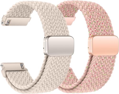 Bracelet De Montre En Nylon 20 Mm 22 Mm-Bracelet Élastique Avec Fermeture Magnétique Pour Homme Et Femme-Fermeture Rapide-Bracelet De Rechange Réglable Et Respirant.[H214]