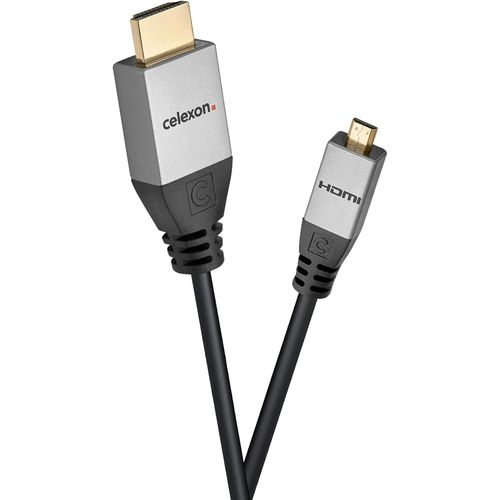 Câble HDMI vers micro HDMI avec Ethernet-2.0a/b 2,0m-Gamme PRO-4K/UltraHD/4096x2160p @60Hz