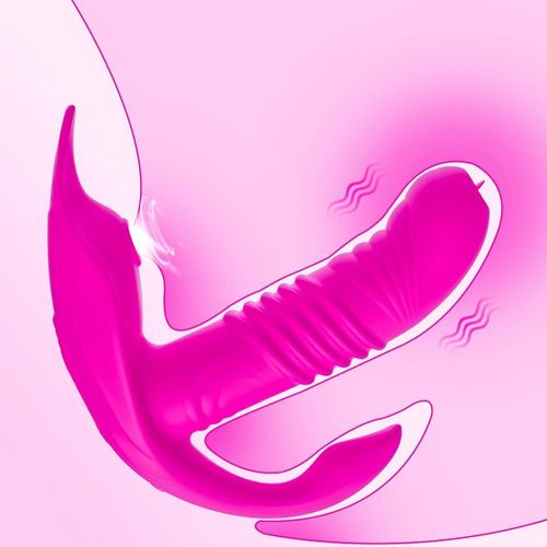 Kalanka-Vibromasseur, Feminin Clitoridien Puissant Gode Vibro-Masseur Va Et Vient, Oeuf Vibrant Femme Vibromasseurs Feminin A Distance 10 Mode Gode Femme Sex Toy¿S Femme Couple, Sextoy Sextoyse Coupl