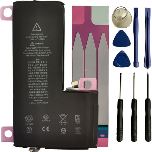 Batterie De Rechange 3,79 V 15,04 Wh 3969 Mah 616-00651 Pour Iphone 11 Pro Max A2218 A2161 A2220 Avec Outils