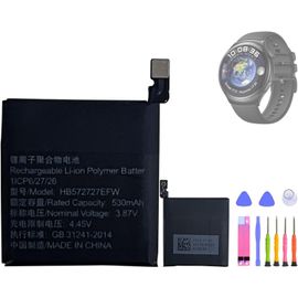 Hb572727efw Batterie De Rechange Compatible Avec Huawei Watch 4 Arc-Al00 Smartwatch Avec Outils