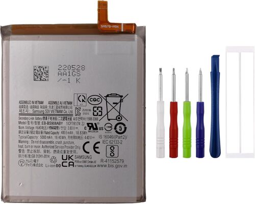 Batterie Compatible Avec Galaxy S22 Ultra 5g Sm-S908 Avec Outils