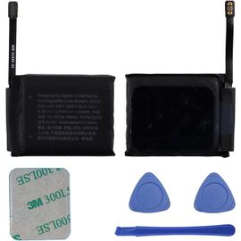 Batterie De Rechange 296 Mah A2181 Compatible Avec Apple Watch Series 5 44 Mm Et Iwatch Se 1st & 2nd 44 Mm Avec Kit D'outils De Réparation