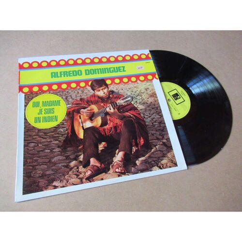 Alfredo Dominguez Oui Madame Je Suis Un Indien Pes France Lp 1972