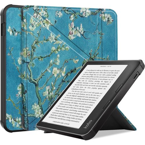 Antichoc Housse Pour Kobo Libra Colour Coque-Étui Kobo Libra2 Liseuse Ebook Housse Avec Support Pliant Housse Protection Coque (Xh)