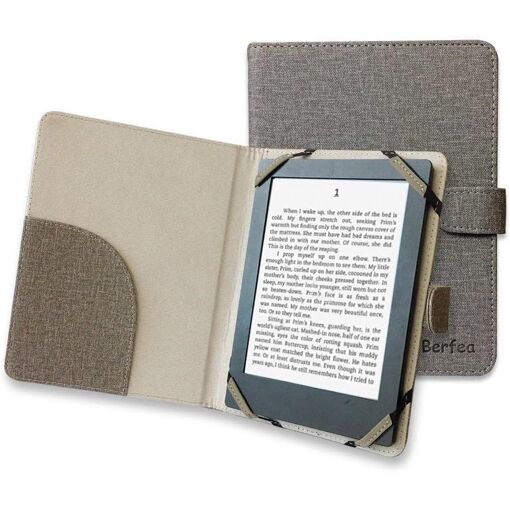 Kobo Libra 2 Moex Étui De Protection Pour Tablette Kobo Elipsa 2E Avec Compartiment Pour Accessoires En Fibre De Polyester Minimaliste Avec Fermeture éclair Imperméable Gris Foncé, DC 7304 DU GRAU Coque