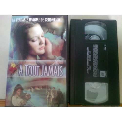 Cassette Vidéo Vhs - A Tout Jamais, Une Histoire De Cendrillon - Drew Barrymore