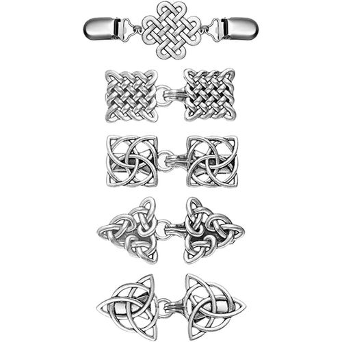 Kjdal-Cardigan Clip,5 Clips À Cardigan Rétro,Pinces À Pull,Pinces À Pull De Tourbillon Vintages,Pince À Cardigan,Shawl Clip,Clips De Pull Vintage,Clips À Chandail Antiques,Pour Femmes Filles