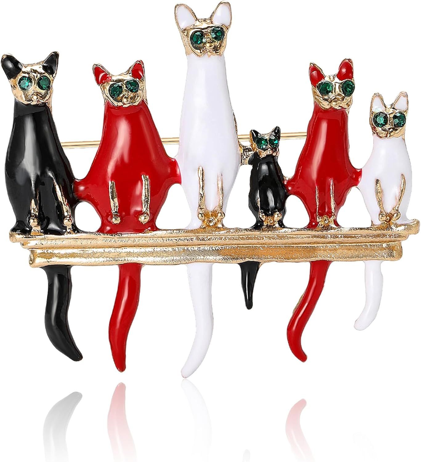 POPETPOP Broche Magnétique Forme De Pour De Vêtements Accessoire Doré