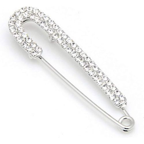 Kjdal-Broche Épingle À Nourrice En Strass Pour Châle,Écharpe,Fermoir À Épingle À Nourrice,Bijoux,Boucle,Décoration,Vêtements,Ornement Pour Femmes Et Filles (Doré)