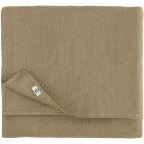 Sjzg-Nappe De Table En Tissu Drap De Table À Manger Hygge -100% Lin, Beige (80 X 80 Cm) Petite Carré Décoration De Table En Bois Basse Pour Maison Cuisine Anniversaire Mariage Fête Noël
