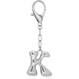 KAL-Porte-Clés En Forme De Lettre Initiale Pour Femme - Grosses Bulles Dorées - Breloque De Sac À Main - Accessoires Personnalisés