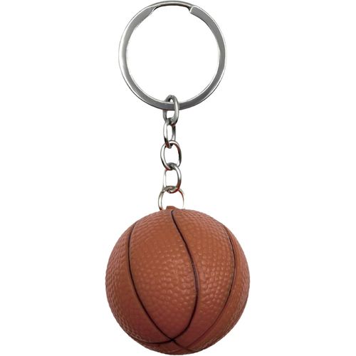 Kal-Porte-Clés Basket-Ball, Porte-Clés Basket, Porte-Clés Balle De Basket-Ball, Porte-Clés Balle De Basket-Ball, Porte-Clés Ballon, Matériau Plastique, Diamètre De La Balle 4 Cm