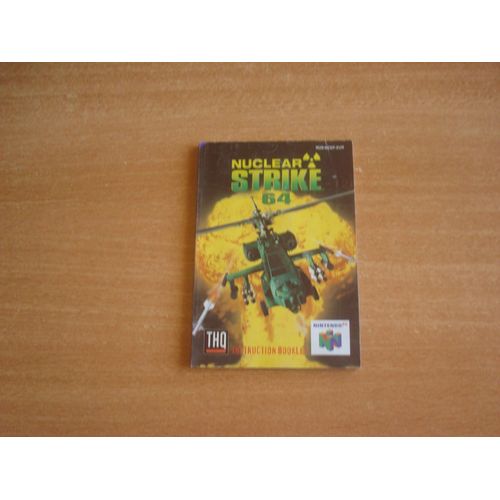 Notice Nuclear Strike 64 (Nintendo 64)