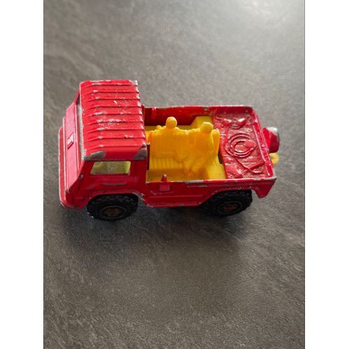Majorette camion explorateur pompiers 