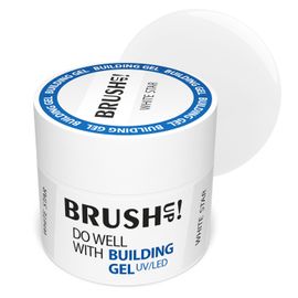 Gel Constructeur Blanc Étoile 12g - Brush Up! Blanc