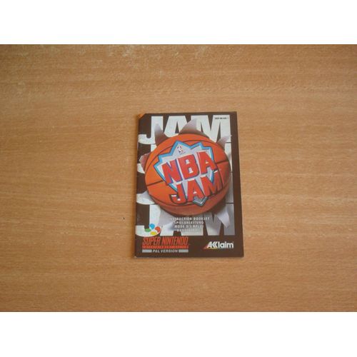 Notice Nba Jam (Super Nintendo)
