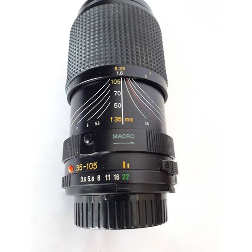 MINOLTA MD ZOOM 35-105 mm F 3.5-4.5 MACRO