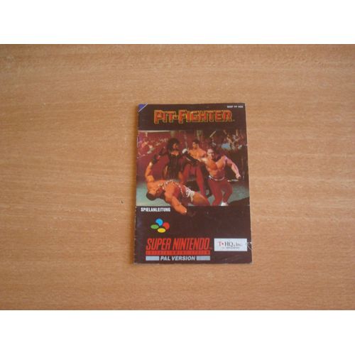 Notice Pit Fighter (Super Nintendo)